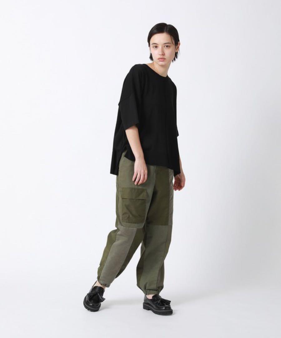 最終値下げ中　超美品【zucca  ズッカ】ミリタリーパッチワーク パンツ　M