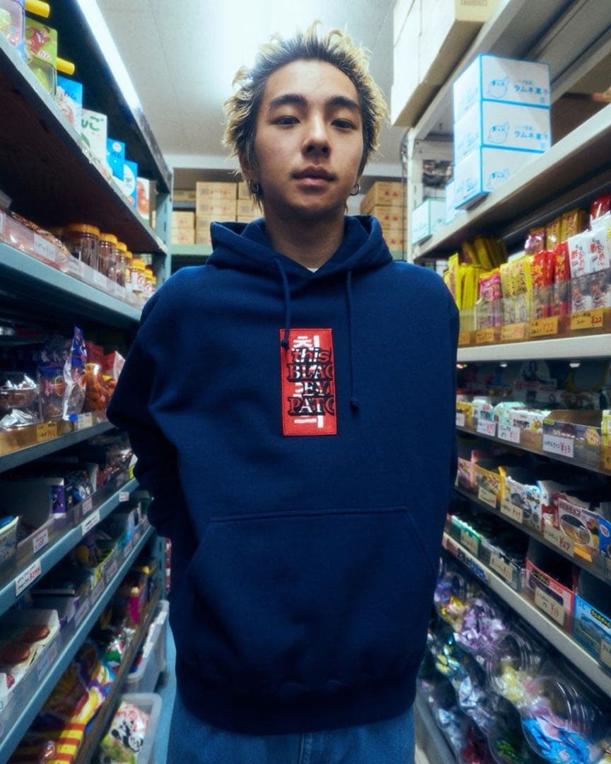 thisisneverthat × BlackEyePatch コラボフーディXL LL Black Eye Patch