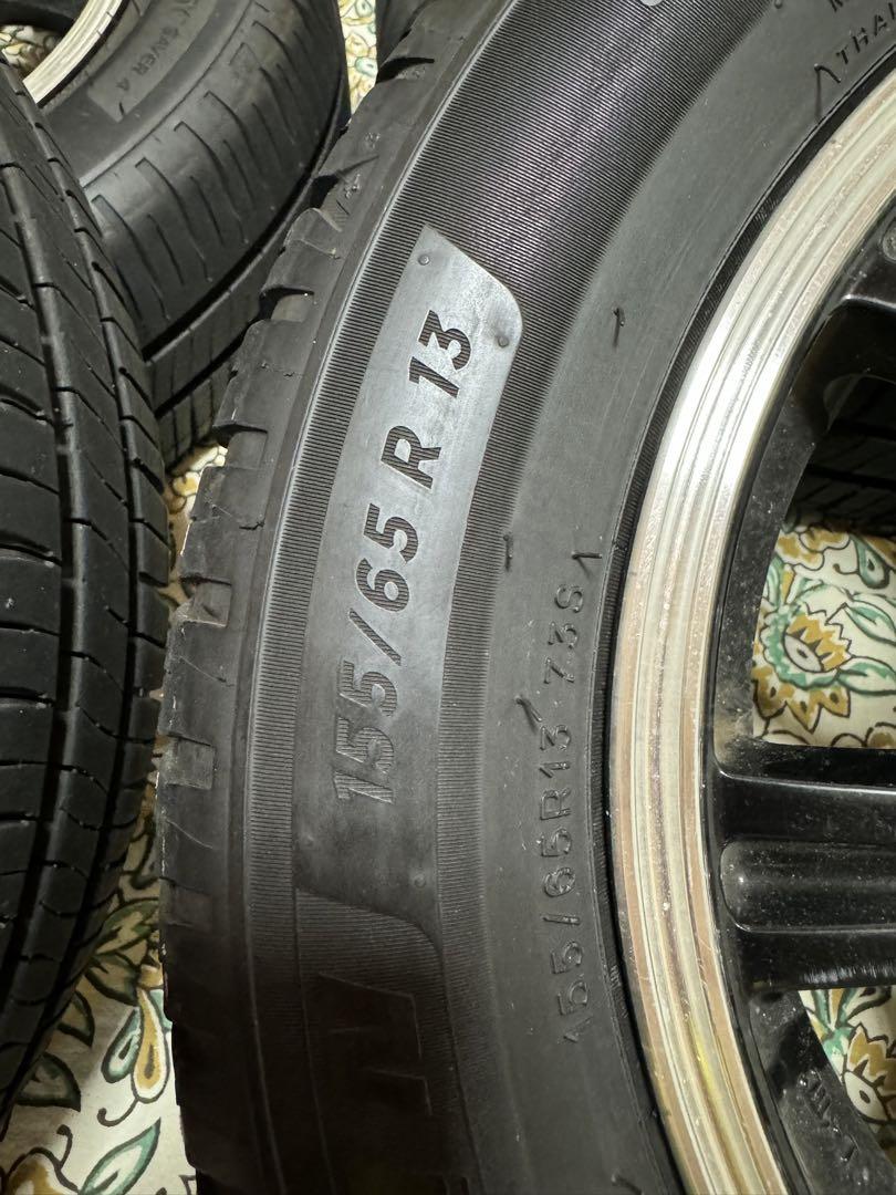 MICHELIN ENERGY SAVER 4 155/65 R13 中古品 画像2
