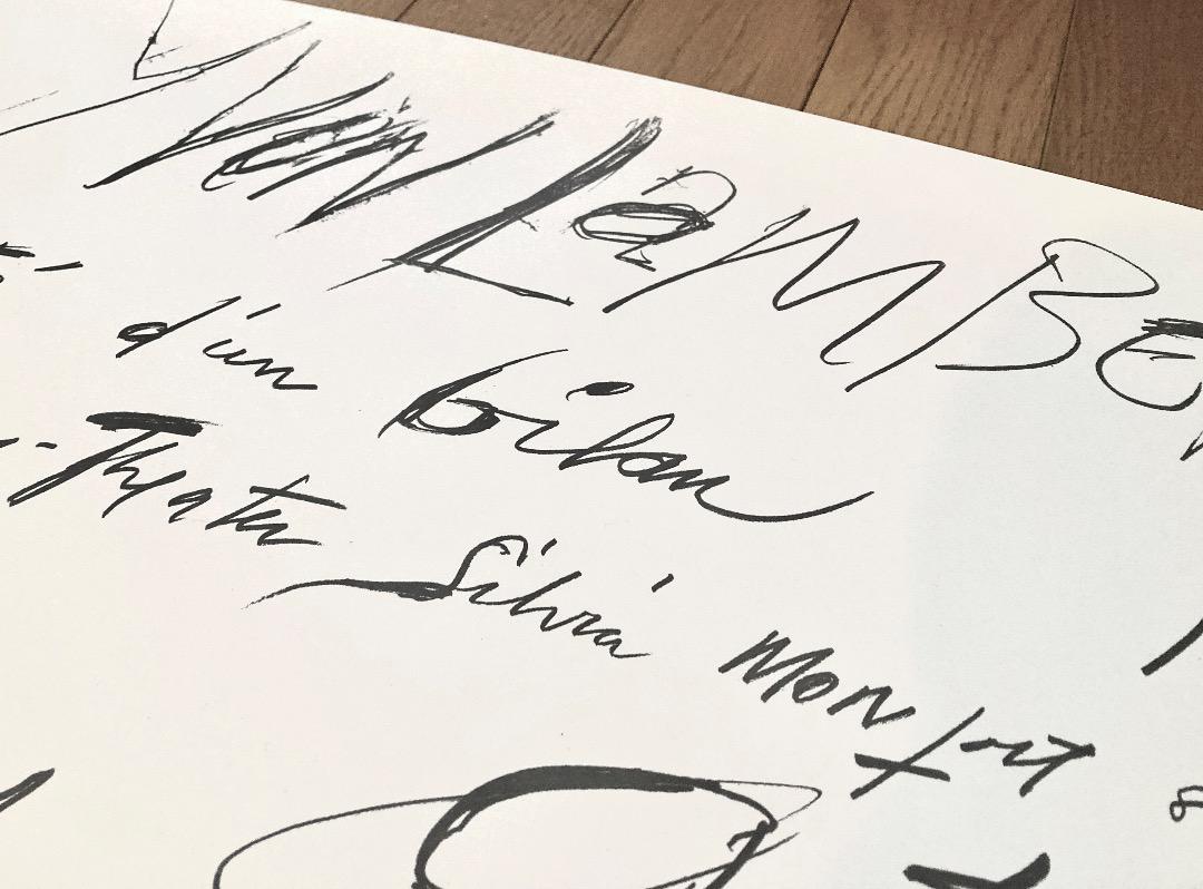 Cy Twombly サイ・トゥオンブリー ポスター