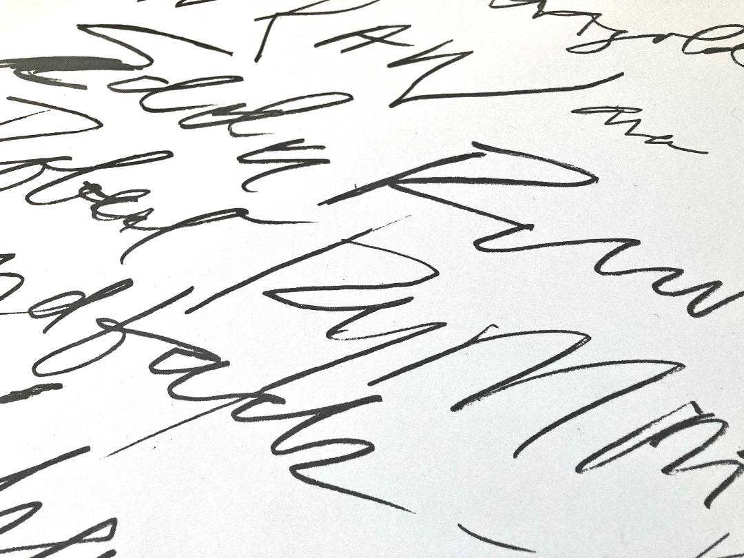 Cy Twombly サイ・トゥオンブリー ポスター
