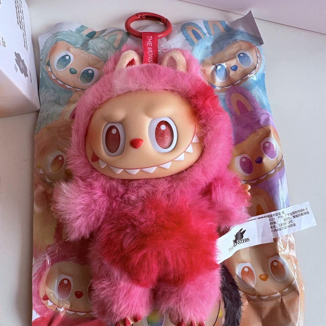 POPMART ラブブ ぬいぐるみ エナジー Energy LOVE 赤 ☆正規品☆ LOVE ラブブ LABUBU energy POPMART - メルカリ