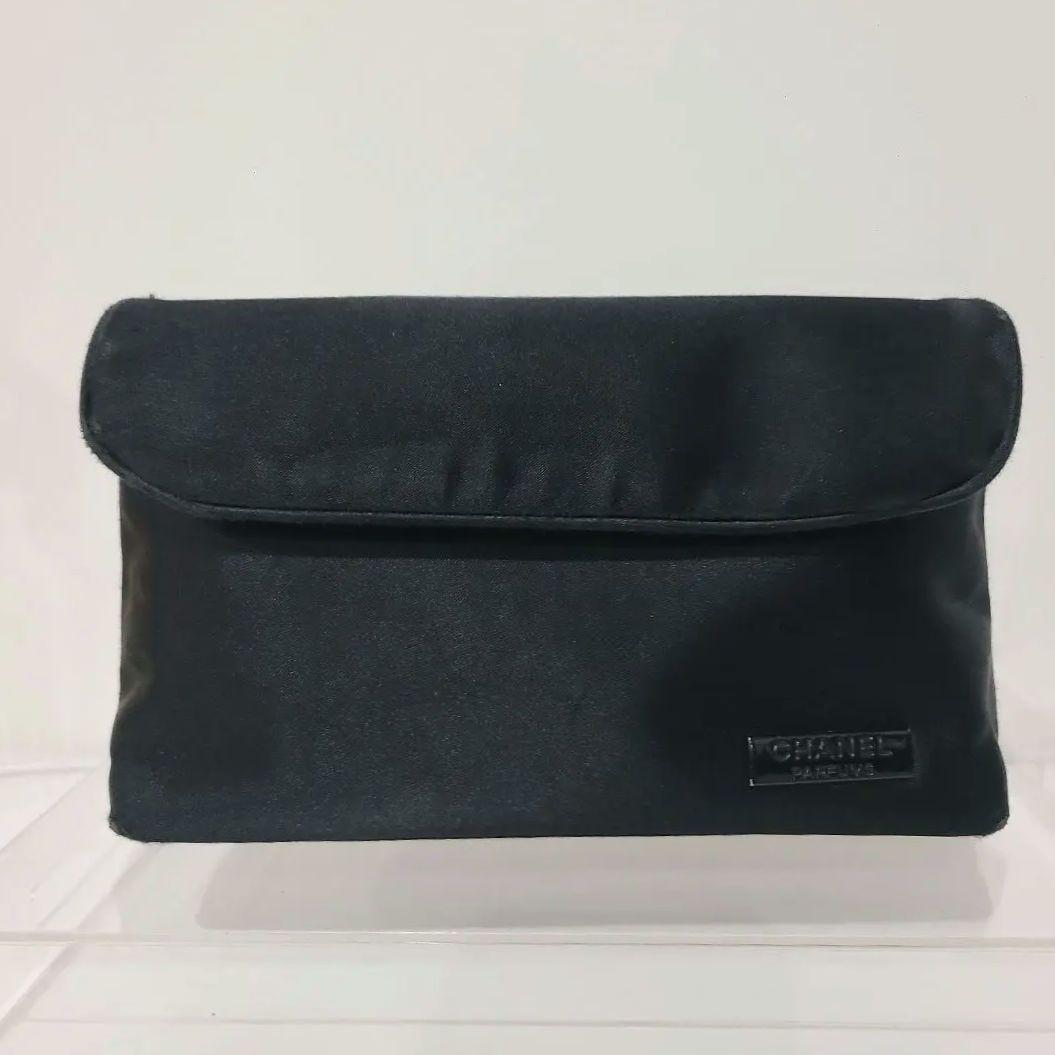CHANEL シャネル ノベルティ ポーチ メンズ レディース 黒 CHANEL シャネル ノベルティ ポーチ メンズ レディース 黒