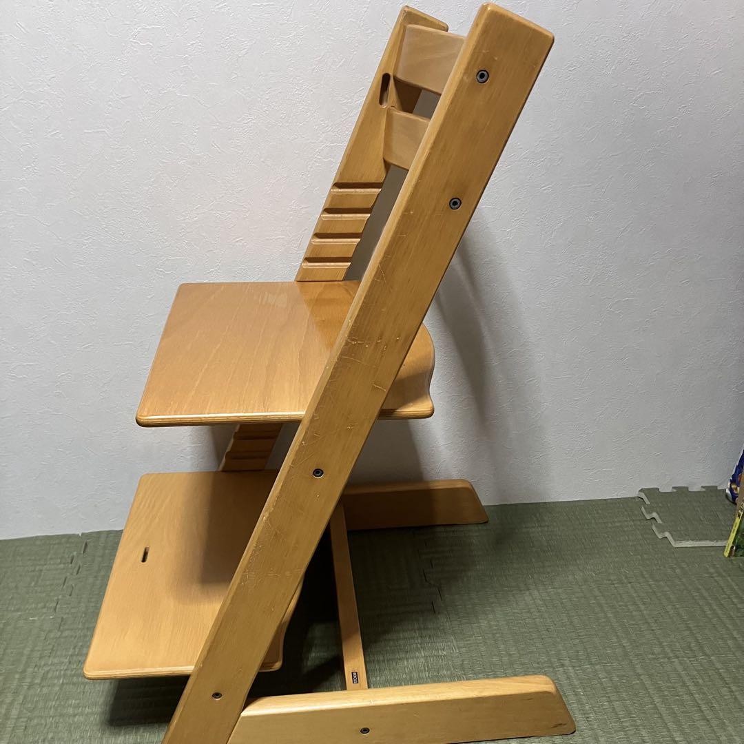 【人気】STOKKE ストッケ トリップトラップ　ナチュラル　シリアル３