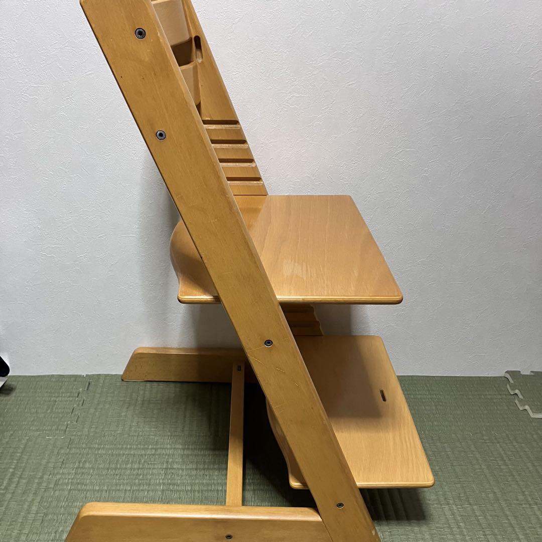 【人気】STOKKE ストッケ トリップトラップ　ナチュラル　シリアル３