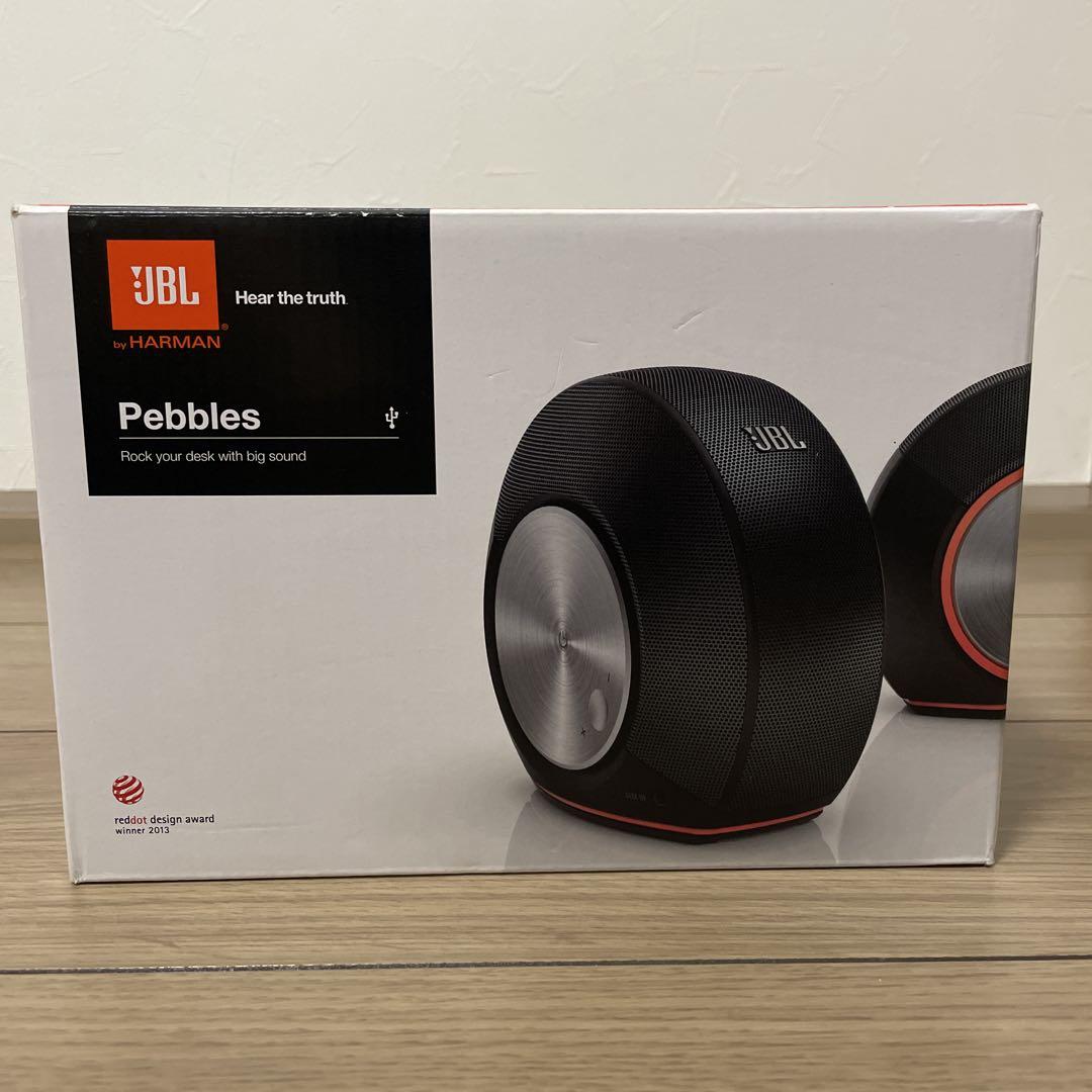 JBL Pebbles PCスピーカー ブラック/オレンジ