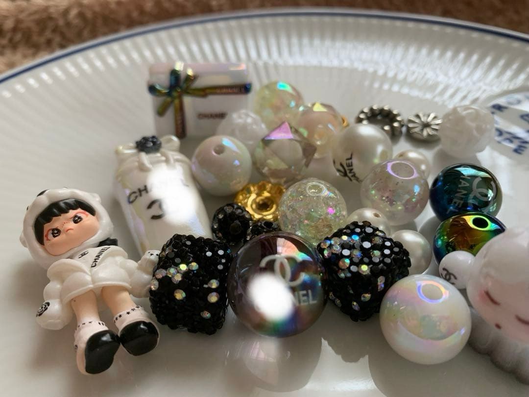 elbo様確認用 ロゴビーズドラ　SPちゃん　c c ロゴビーズセットフィギュア