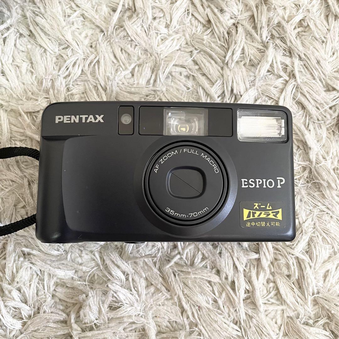 ペンタックス PENTAX ESPIO P フィルムカメラ ケース付き - メルカリ