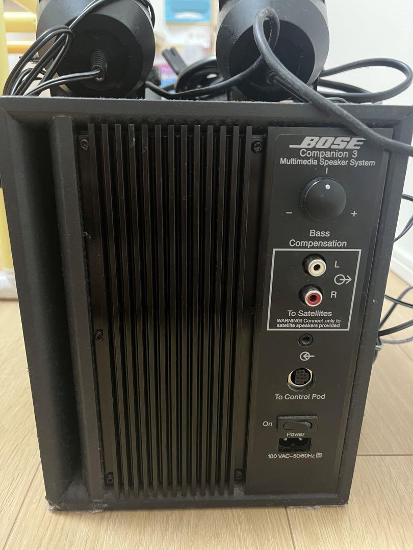 ⭕️安心保証 BOSE COMPANION3 スピーカーシステム 00597 BOSE companion3安い 価格