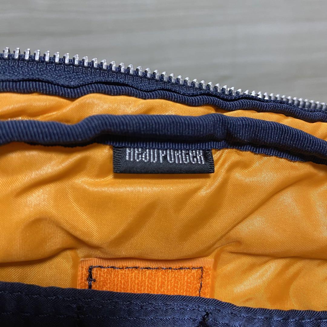 大人気 美品 HEAD PORTER ポーター タンカー ボディバッグ ネイビー