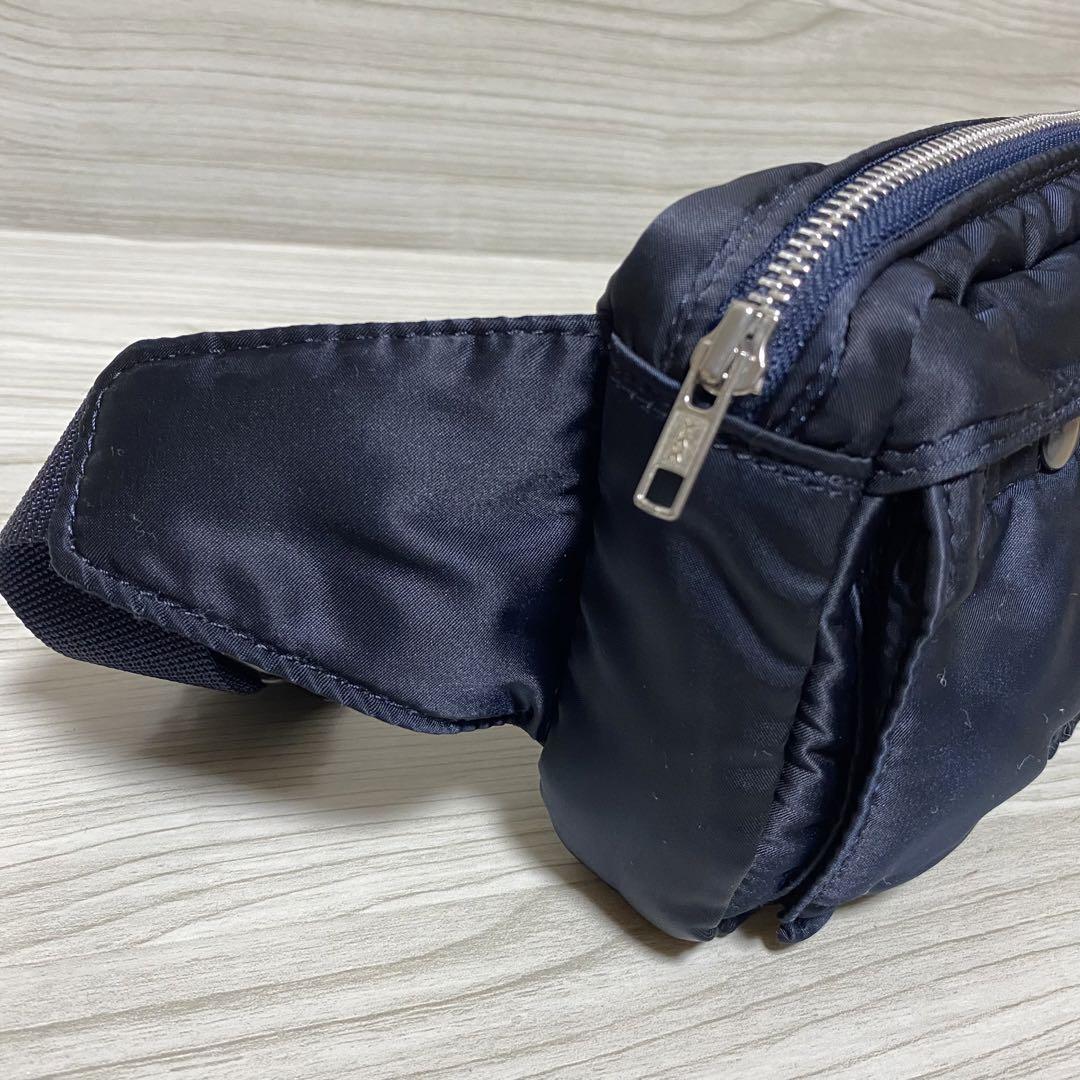 大人気 美品 HEAD PORTER ポーター タンカー ボディバッグ ネイビー