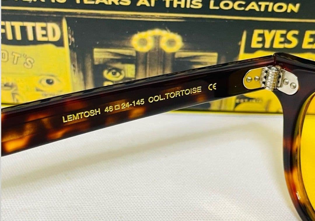 新品 MOSCOT モスコット サングラス レムトッシュ 鼈甲柄 人気モデル