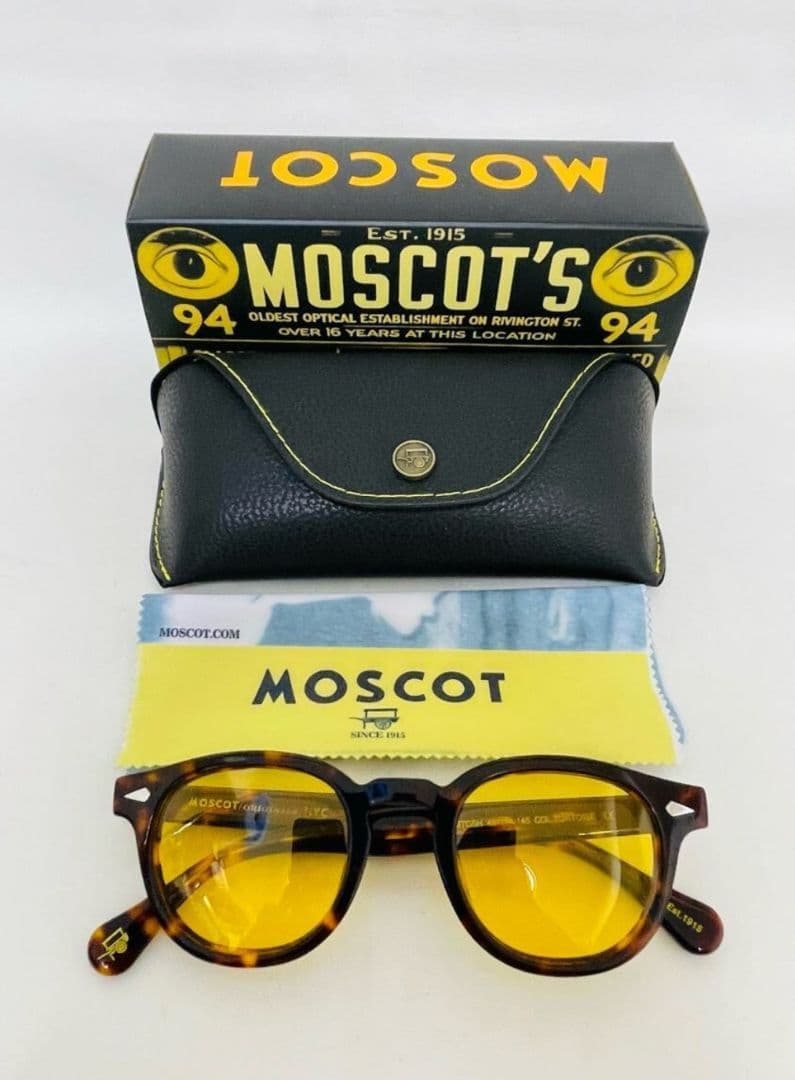 新品 MOSCOT モスコット サングラス レムトッシュ 鼈甲柄 人気モデル