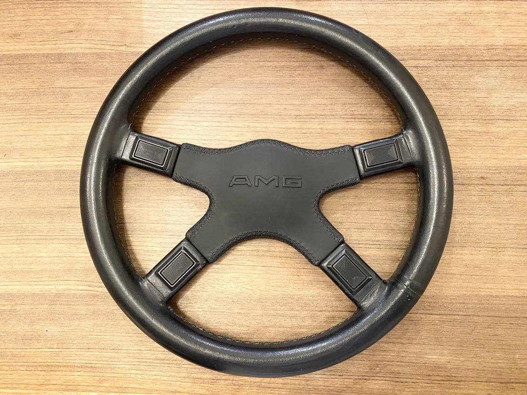 【期間限定送料無料】 中古品 AMGメルセデス 当時物 ステアリング イタルボランテ パーツ