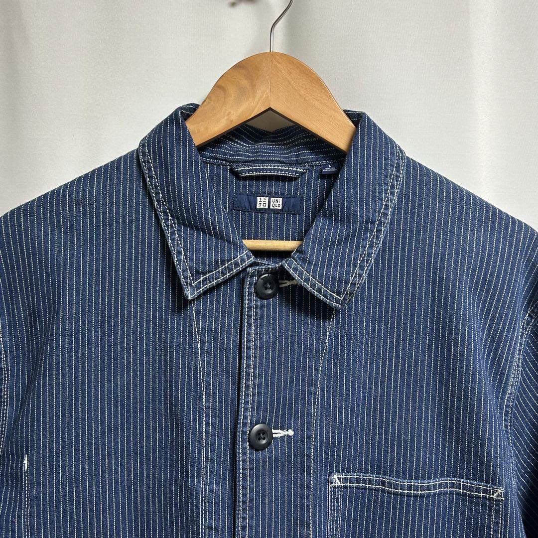 ユニクロ☆UNIQLO カバーオール ストライプ ウォバッシュ - メルカリ ユニクロ☆UNIQLO カバーオール ストライプ ウォバッシュ - メルカリ