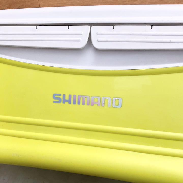 シマノ スペーザライト 350 クーラーボックス 35L キャスター イエロー
