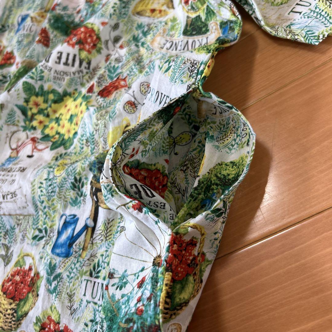 TUNIC 鴨居羊子 花柄 ルームウェア ナイトウェア 日本製 チュニック