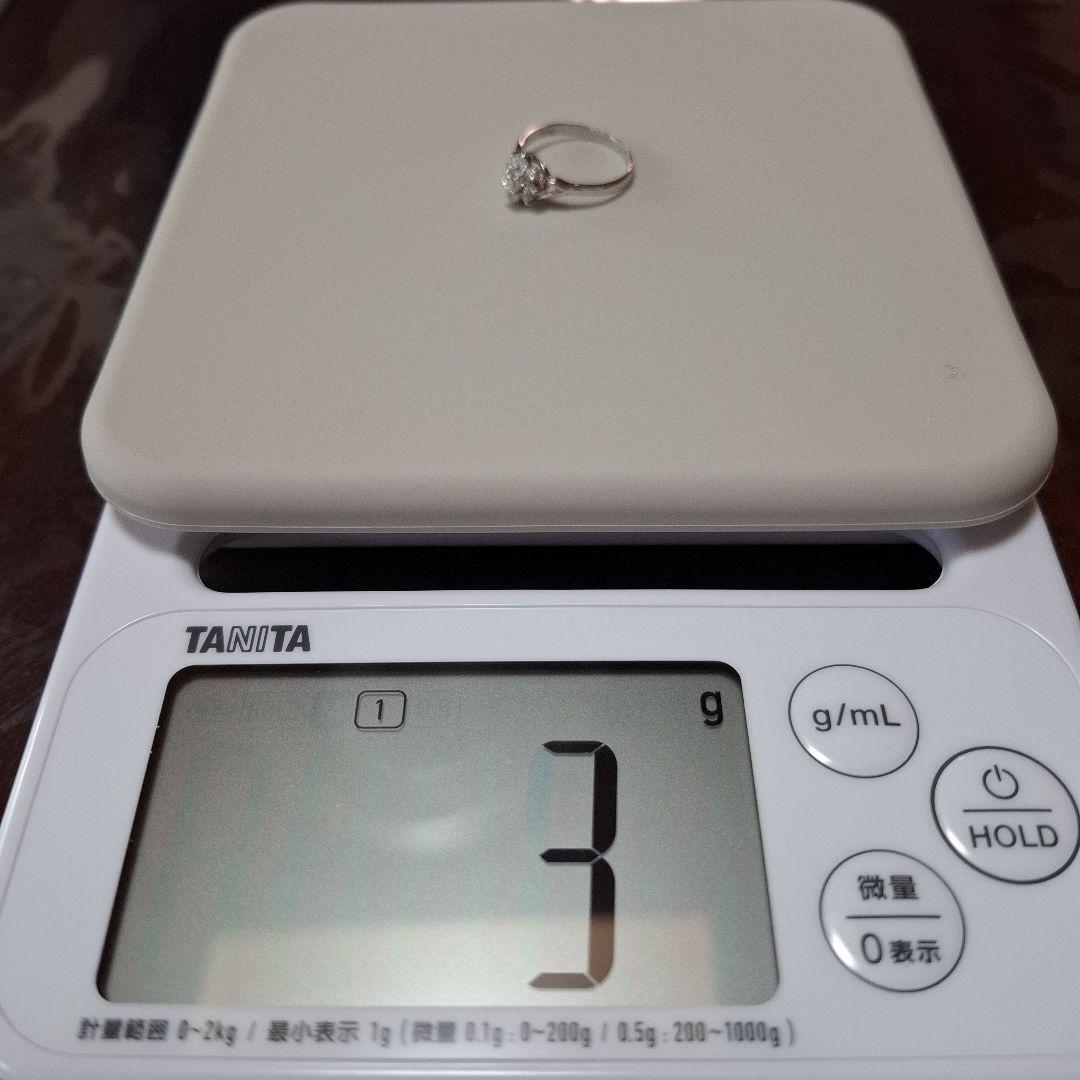 花形ダイヤモンド0.3ct プラチナリング