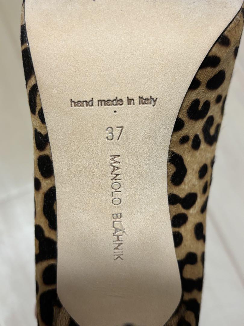 【未使用品】MANOLO BLAHNIK マノロブラニク パンプス