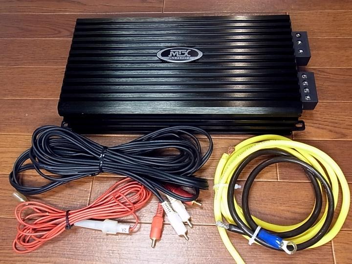 ★　MAX 1200Ｗ　★ MTX TD1000.1D パワーアンプ！！