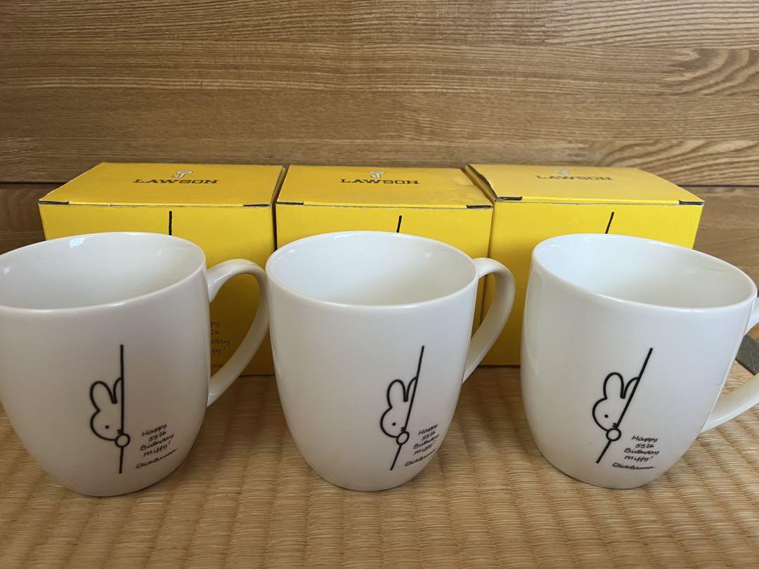 ミッフィー マグカップ 陶器　白　中古美品　希少品　【tj-0010】 ミッフィー マグカップ 陶器 白 中古美品 希少品 【tj-0010