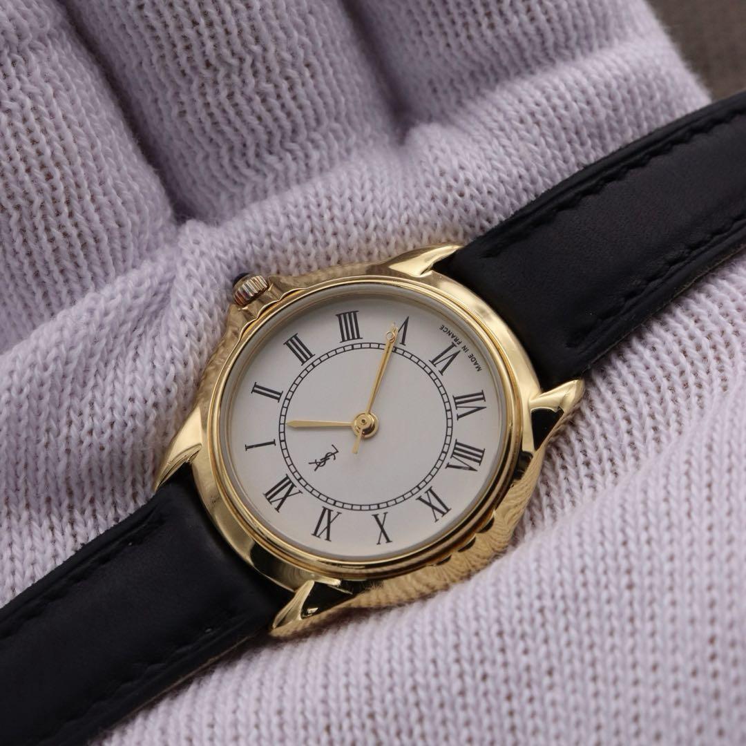 正規品【新品電池】YvessaintLaurent ローマン/動作品 フランス製