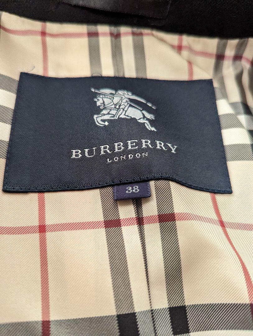 極美品✨　BURBERRYLONDON　ピーコート　ノバチェック　Mサイズ