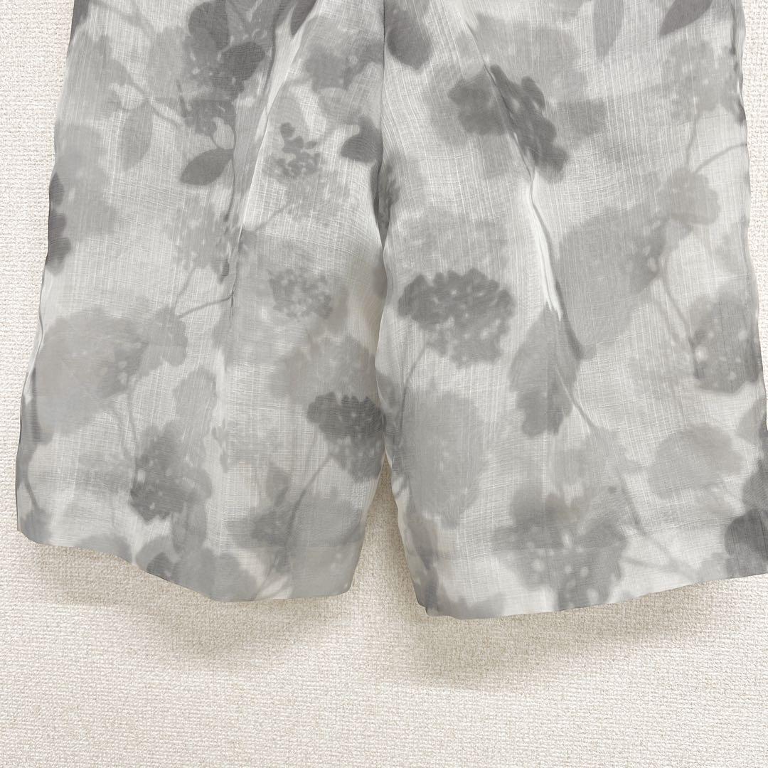 【新品同様】フェンディ　シルク100%　総柄　ショートパンツ　ハーフパンツ　46 新品同様】フェンディ シルク100% 総柄 ショートパンツ ハーフ