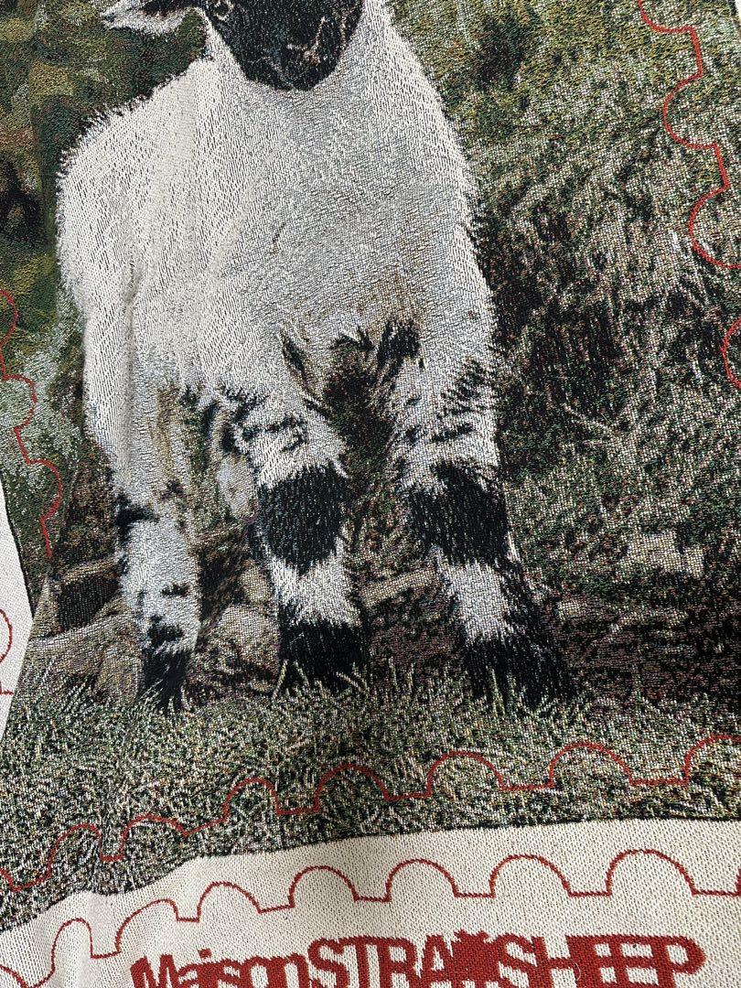 MAISON STRAYSHEEPブランケット MAISON STRAYSHEEPブランケット