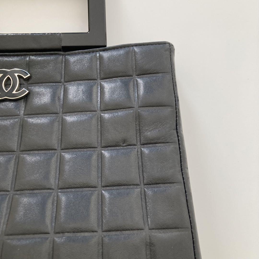 CHANELヴィンテージ シャネル ココマーク チョコバー プラスチックハンドル