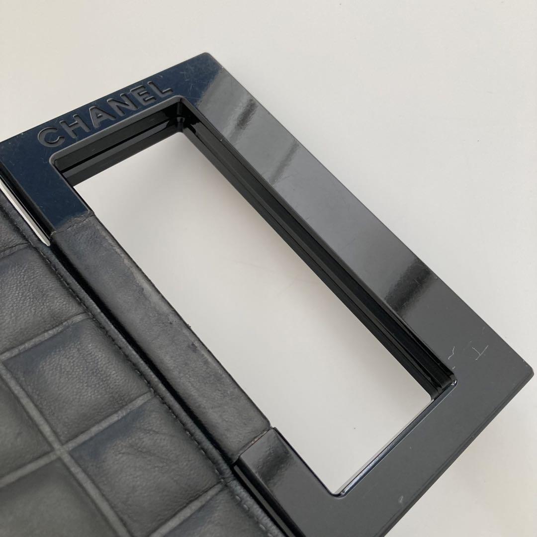 CHANELヴィンテージ シャネル ココマーク チョコバー プラスチックハンドル