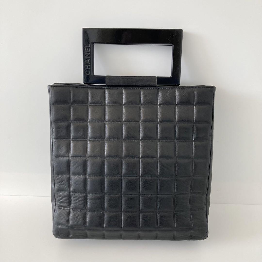 CHANELヴィンテージ シャネル ココマーク チョコバー プラスチックハンドル