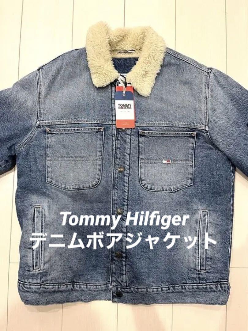 海外限定 TOMMY JEANSトミージーンズ SHERPAボアジャケット希少