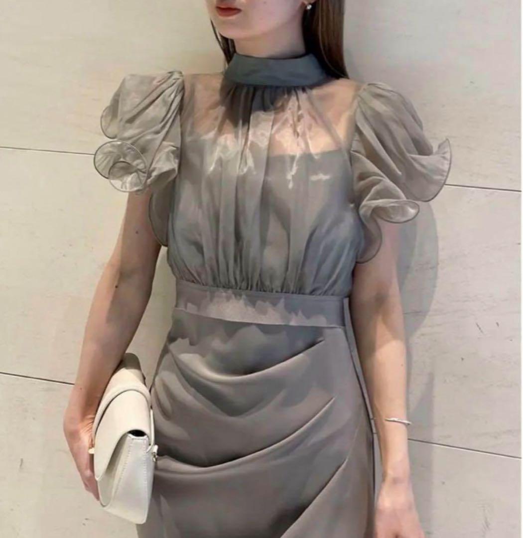 再再再再入荷‼️ ボレロレイヤードワンピース パーティドレス 結婚式 お呼ばれ