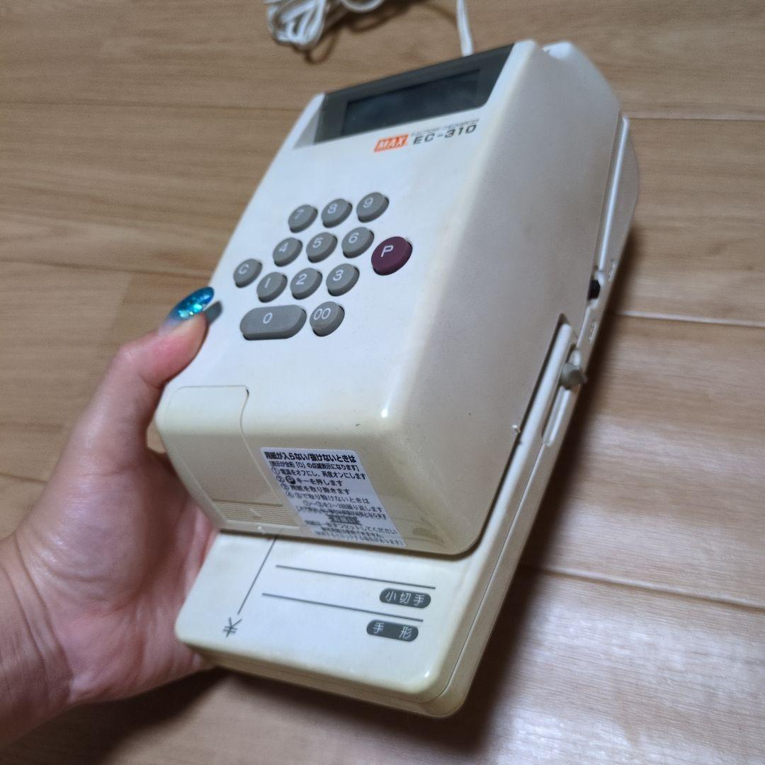 小切手＆手形などのチェックライターMAX EC-310 - メルカリ