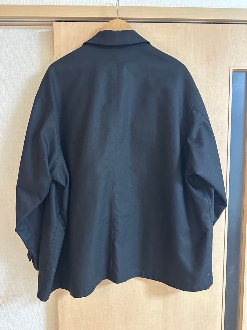 グラフペーパー Double Plain Weave Jacket ブラック