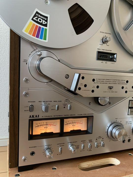 動作確認動画有り オープンリールデッキ アカイ pHDc5-m94174290884 AKAI GX-635D 日本製人気
