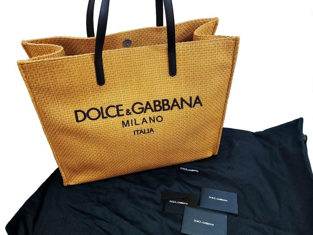 Dolce & Gabbana☆全面 プリント ショッピングバッグ 未使用品!DOLCE&GABBANA【ドルチェ&ガッバーナ】ショッピング