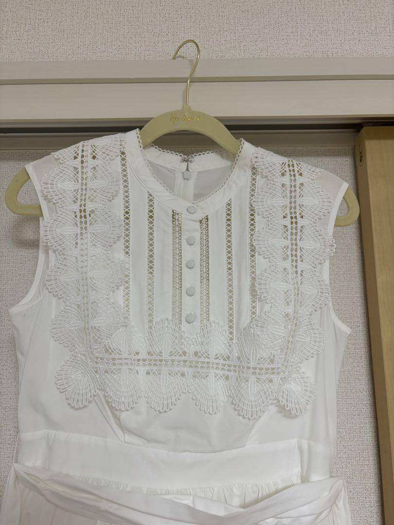 herlipto Grace Cotton-Blend Long Dress