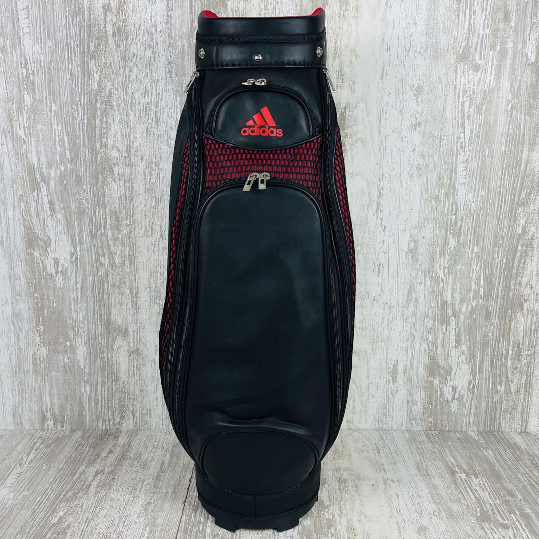 【セール対象】 アディダス ゴルフ キャディバッグ メンズ カートバッグ 8.5型 約2.9kg 47インチ対応 5分割 軽量 ゴルフバッグ レア  ブランド IKK90 adidas golf | WEBGOLFSHOP TAKEUCHI