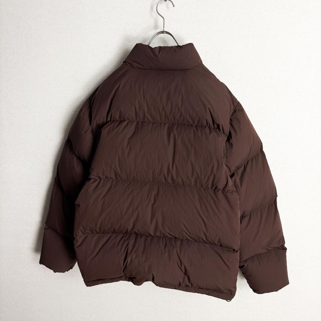 【美品☆大人気モデル】ステューシー もこもこ 刺繍ロゴ ダウンジャケット