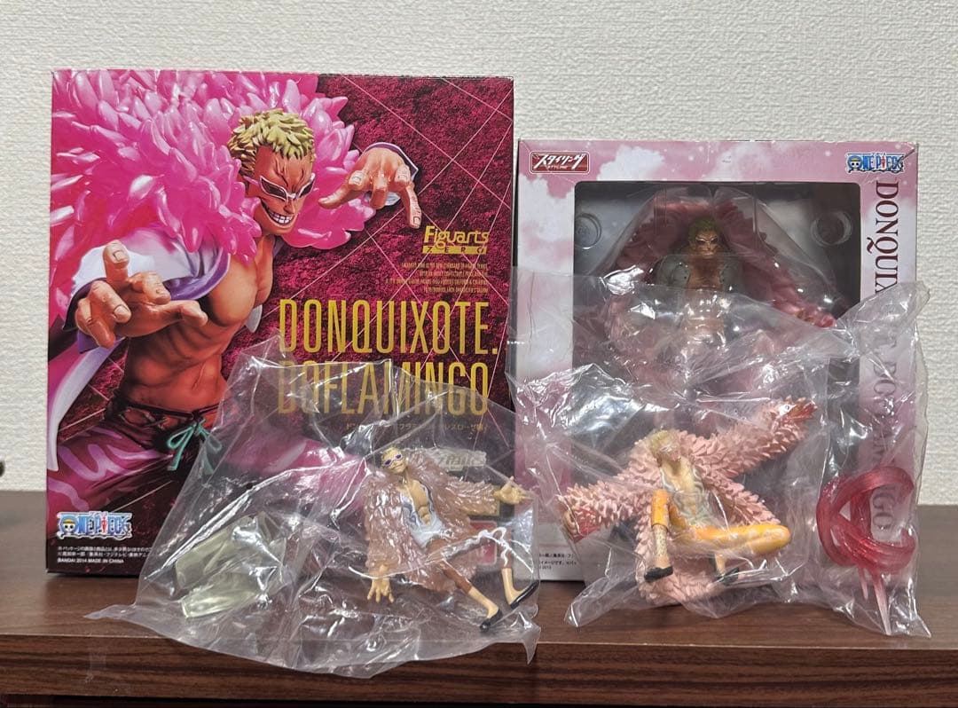 り*ん様 ワンピース　ドフラミンゴ　フィギュア　4体まとめ売り