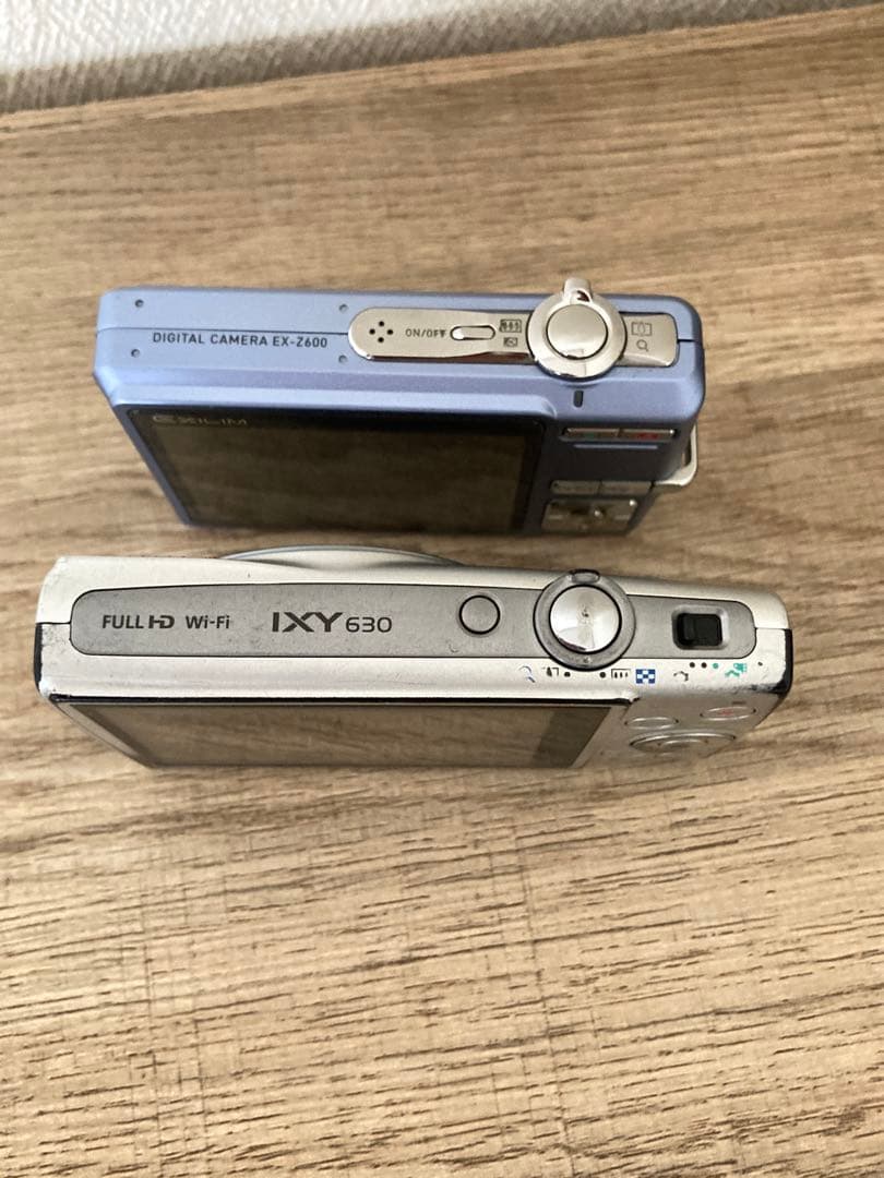 Canon IXY630 CASIO EX-Z600 デジタルカメラ Canon IXY630 CASIO EX-Z600 デジタルカメラ
