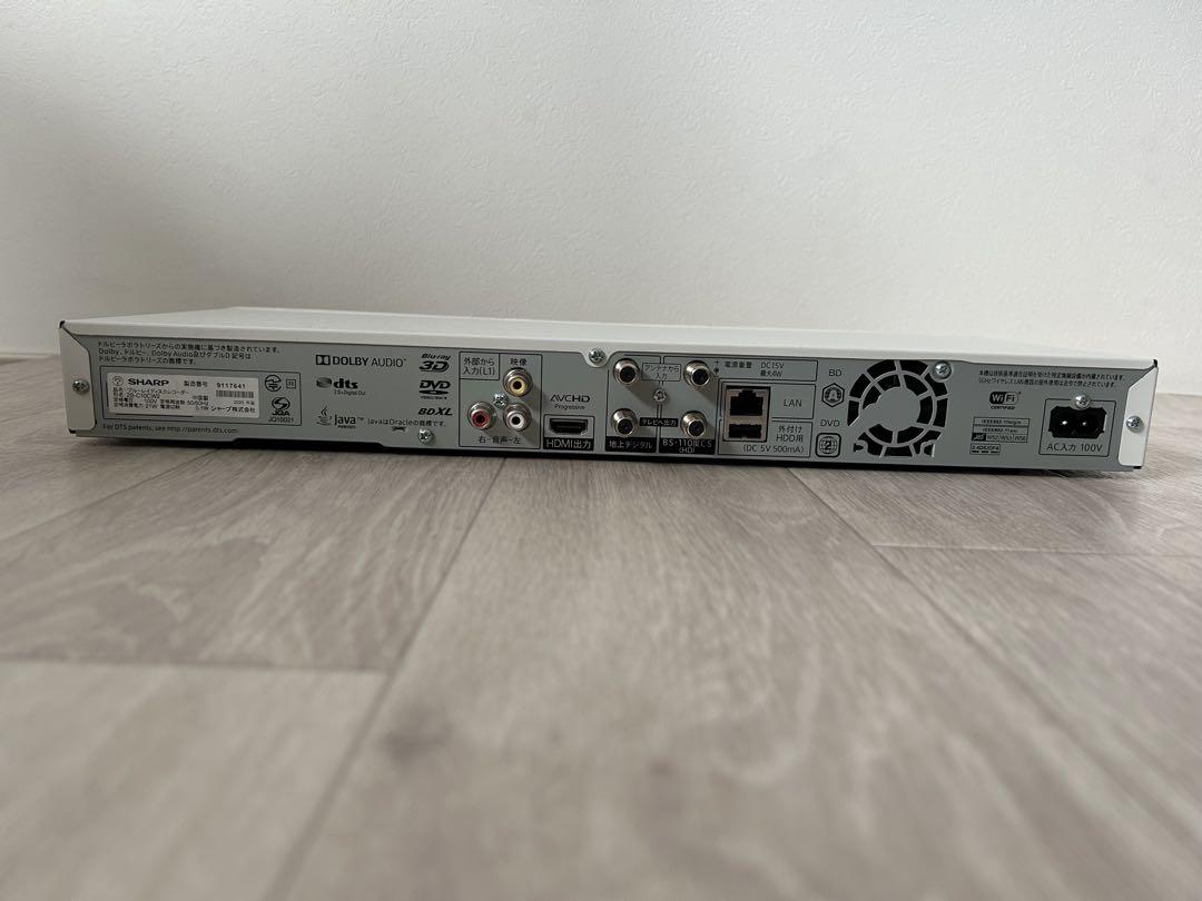 SHARP ブルーレイレコーダー 2B-C10CW2