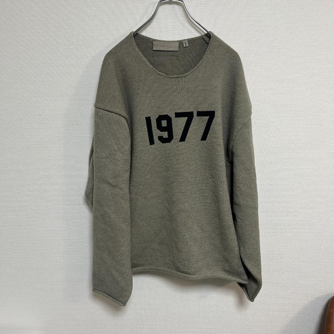 essentials 1977 ニットスウェット M グレー
