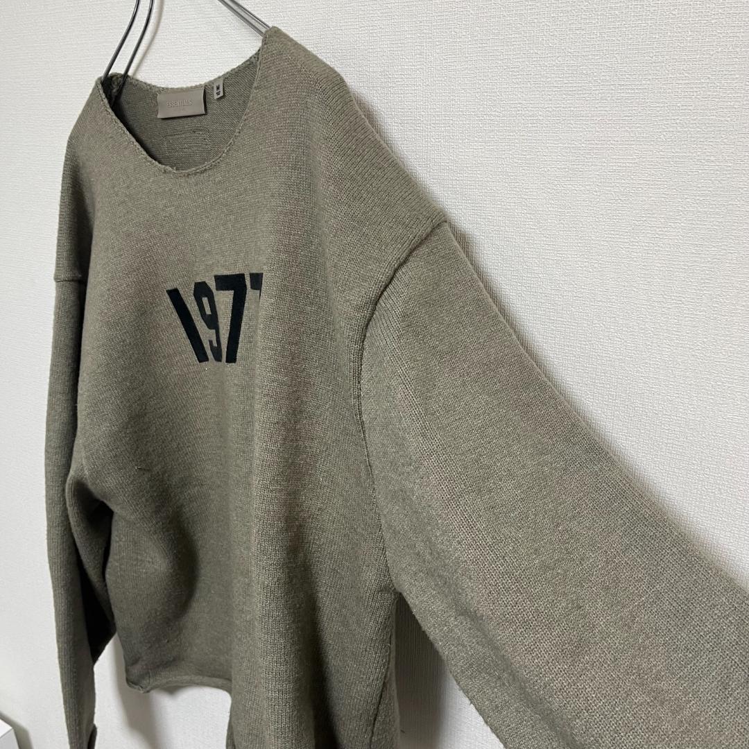 essentials 1977 ニットスウェット M グレー