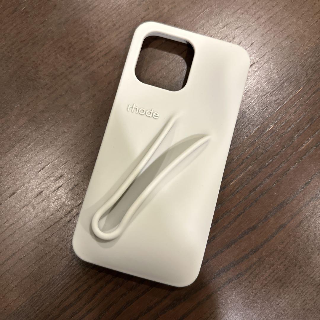 rhode skin iPhone14 pro max ケース　グレー
