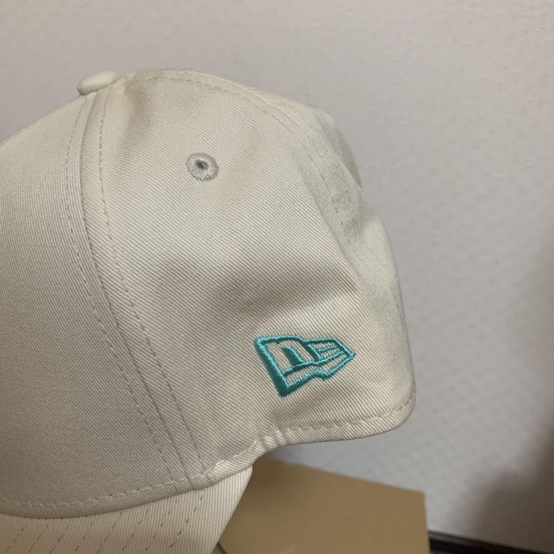 ニューエラ キャップ アイボリー ティファニーブルー LA 9FORTY