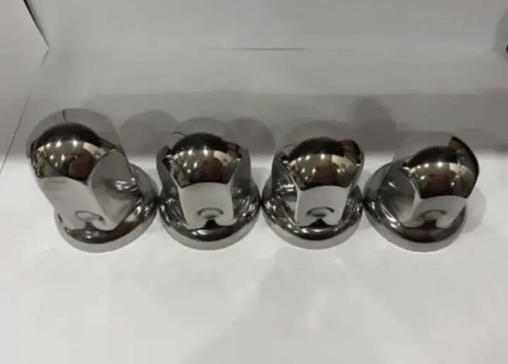 ナットキャップ 40個 予備付き hjKNH-m94190920636 ステンレス鏡磨き ISO規格33mm用各種 大人気即納