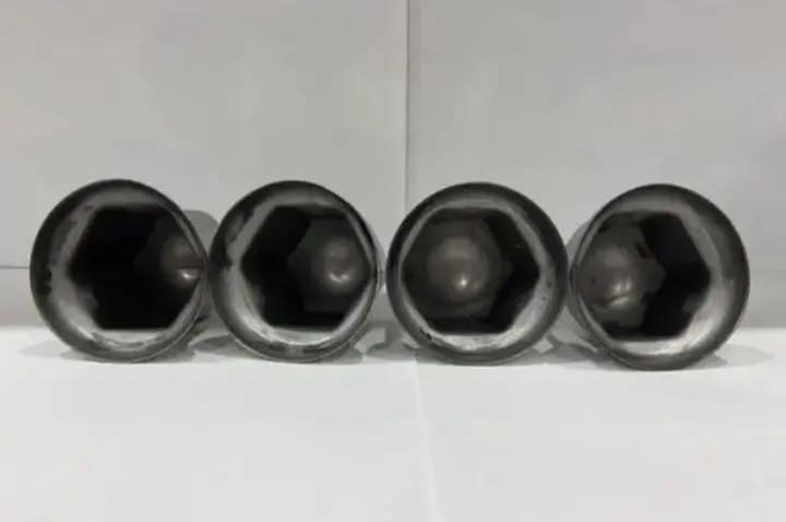 ナットキャップ 40個 予備付き hjKNH-m94190920636 ステンレス鏡磨き ISO規格33mm用各種 大人気即納